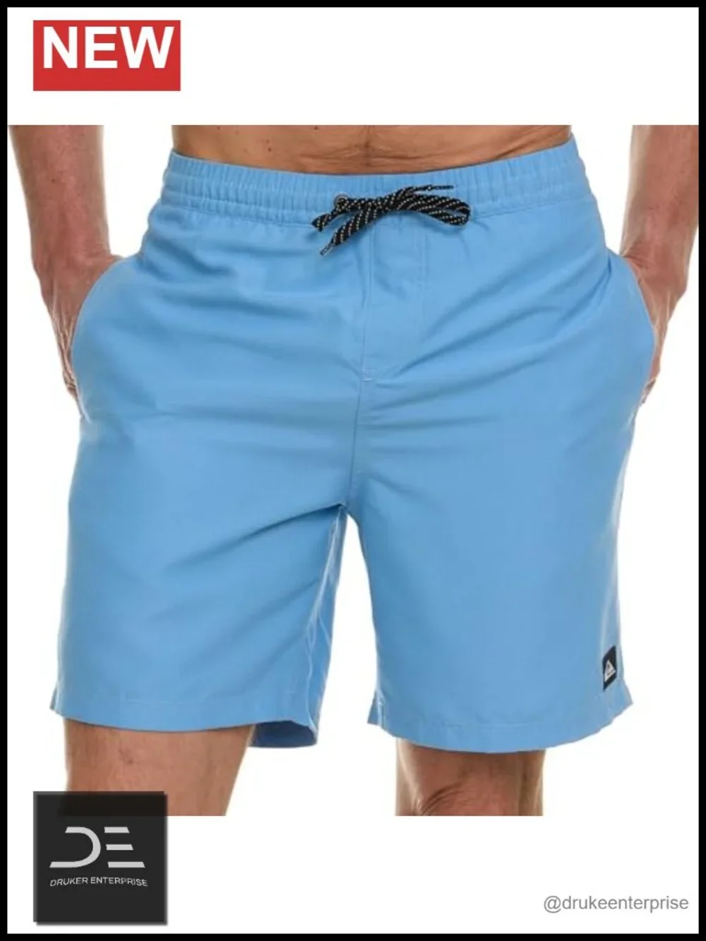 Men's Big & Tall Quick Dry Board Shorts Swim Trunks 10